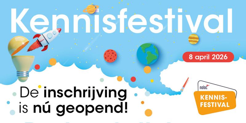 Koop vanaf nú jouw kaartje voor het Noloc Kennisfestival 2026