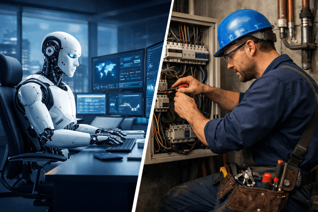 De vraag of AI banen vervangt is eigenlijk verkeerd (dit model stelt een betere)